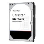 Imagen del Western Digital Ultrastar DC HC310 HUS726T6TALE6L4, un disco duro interno de 6 TB, 7200 RPM, 256 MB y 3.5 pulgadas, Serial ATA III. SKU: 0B36039