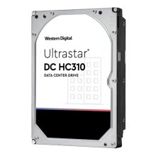 Imagen del Western Digital Ultrastar DC HC310 HUS726T6TALE6L4, un disco duro interno de 6 TB, 7200 RPM, 256 MB y 3.5 pulgadas, Serial ATA III. SKU: 0B36039