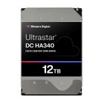 Western Digital Ultrastar DC HA340, disco duro interno de 12 TB, 7200 RPM, 512 MB de caché, tamaño 3.5 pulgadas, conexión SATA, SKU 0B47063
