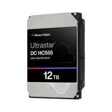 Western Digital Ultrastar DC HC555 disco duro interno de 12 TB con 7200 RPM, 512 MB de caché y 3.5 pulgadas. SKU: 0B47741