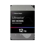Western Digital Ultrastar DC HC555 disco duro interno de 12 TB con 7200 RPM, 512 MB de caché y 3.5 pulgadas. SKU: 0B47741