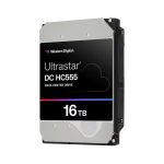 Western Digital Ultrastar DC HC555, disco duro interno de 16 TB, velocidad de 7200 RPM, cache de 512 MB, tamaño 3.5 pulgadas, interfaz SAS3, SKU 0B47745