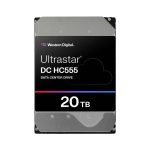 Imagen del disco duro interno Western Digital Ultrastar DC HC555 con capacidad de 20 TB, 7200 RPM y 512 MB de caché. SKU: 0B48724