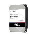 Western Digital Ultrastar DC HC560 disco duro interno de 20.5 TB, 7200 RPM, 512 MB de caché, tamaño 3.5 pulgadas SATA, SKU 0F38755
