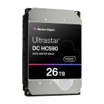 Imagen del Western Digital disco duro interno DC HC590 de 26 TB con 7200 RPM y tamaño de 3.5 pulgadas, SKU 0F59375