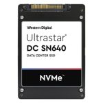 Disco duro Western Digital Ultrastar DC SN640 de 800 GB, 2.5 pulgadas, PCI Express 3.1, NVMe, 3D TLC. SKU: 0TS1952