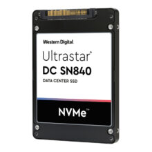 Disco duro Western Digital Ultrastar DC SN840 de 3.2 TB, formato 2.5 pulgadas, interfaz PCI Express 3.1 NVMe, tecnología 3D TLC, SKU 0TS2047