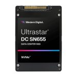 Western Digital Ultrastar DC SN655 con 3.84 TB U.3 PCI Express 4.0 NVMe TLC 3D NAND, referencia 0TS2458