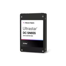 Western Digital Ultrastar DC SN655, 3.84 TB, U.3 PCI Express 4.0 NVMe, 3D TLC NAND, SKU 0TS2461