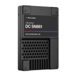 Disco duro SSD Western Digital Ultrastar DC SN861 de 15,3 TB con conexión U.3 PCI Express 4.0, tecnología NVMe y memoria TLC 3D NAND. SKU: 0TS2516