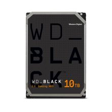 Imagen del Western Digital WD_Black disco duro interno de 10 TB, 7200 RPM, 256 MB cache, 3.5 pulgadas, Serial ATA III. SKU: WD101FZBX