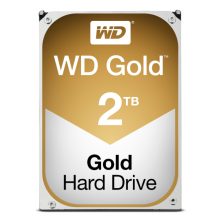 Western Digital Gold disco duro interno de 2 TB con velocidad de 7200 RPM y 128 MB de caché, SKU WD2005FBYZ
