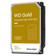 Western Digital Gold disco duro interno 20 TB, 7200 RPM, 512 MB, 3.5 pulgadas, Serial ATA III, SKU WD202KRYZ