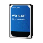 Disco duro interno Western Digital Blue de 2 TB, 5400 RPM, 256 MB de caché, tamaño 3.5 pulgadas y conexión Serial ATA III (WD20EZAZ)