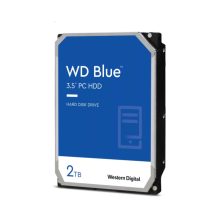 Imagen del disco duro interno Western Digital Blue de 2 TB, 7200 RPM, 256 MB de caché, 3.5 pulgadas SATA. SKU: WD20EZBX