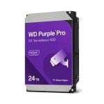 Disco duro interno Western Digital Purple Pro WD240PURP, 24 TB, 7200 RPM, 512 MB caché, 3.5 pulgadas, Serial ATA III