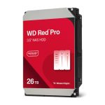 Disco duro interno Western Digital Red Pro 26 TB 7200 RPM, 512 MB, 3.5 pulgadas, SATA III, SKU: WD260KFGX