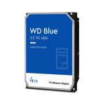 Disco duro interno Western Digital Blue WD40EZAX de 4 TB, 5400 RPM, tamaño 3.5 pulgadas y conexión Serial ATA III