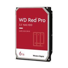 Western Digital Red Pro disco duro interno de 6 TB, 7200 RPM, 256 MB de caché, 3.5 pulgadas, conexión SATA, SKU WD6005FFBX