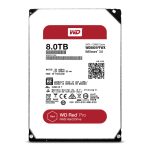 Disco duro interno Western Digital Red Pro con capacidad de 8 TB, velocidad de 7200 RPM, 128 MB de caché, formato de 3.5 pulgadas y conexión Serial ATA III.SKU: WD8001FFWX