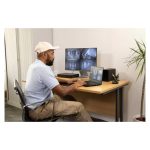 Imagen del disco duro Western Digital Purple Pro Smart Video HDD de 8TB con 7200 RPM, tamaño 3.5 pulgadas y conexión SATA. SKU: WD8002PURP