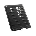Disco duro externo Western Digital P10 Game Drive de 2 TB, tamaño 2.5 pulgadas, compatible con Micro-USB B 3.2 Gen 1, color negro. SKU WDBA2W0020BBK-WESN.