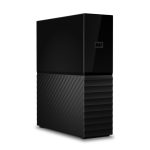 Disco duro externo Western Digital My Book de 8 terabytes, 3.5 pulgadas, conexión Micro-USB B 3.2 Gen 1 en color negro, SKU WDBBGB0080HBK-EESN