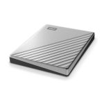 Disco duro externo Western Digital de 2 TB con conexión USB Tipo C 3.2 Gen 1 en color plata, SKU WDBC3C0020BSL-WESN
