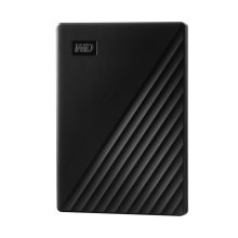 Disco duro externo Western Digital My Passport negro de 4 TB con conexión 3.2 Gen 1 (3.1 Gen 1), SKU WDBPKJ0040BBK-WESN