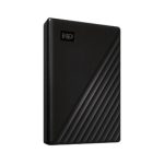 Western Digital My Passport disco duro externo de 5 TB con interfaz USB 3.2 Gen 1 en color negro. SKU: WDBPKJ0050BBK-WESN
