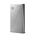 Western Digital My Passport Ultra para Mac disco duro externo de 5 TB, USB Tipo C 3.2 Gen 1, color plata, SKU WDBPMV0050BSL-WESN