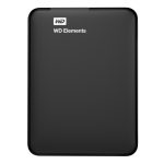 Western Digital Elements Portable disco duro externo 2 TB 5400 RPM, 2.5 pulgadas, Micro-USB B 3.2 Gen 1, negro. SKU: WDBU6Y0020BBK-WESN