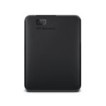Western Digital Elements Portable disco duro externo de 5 TB con puerto Micro-USB B y tecnología 3.2 Gen 1, modelo en color negro, SKU WDBU6Y0050BBK-WESN