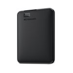 Western Digital Elements Portable disco duro externo de 5 TB con puerto Micro-USB B y tecnología 3.2 Gen 1, modelo en color negro, SKU WDBU6Y0050BBK-WESN