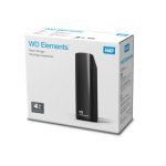 Western Digital WD Elements Desktop disco duro externo de 4 TB con conexión Micro-USB B 3.2 Gen 1 en color negro. SKU: WDBWLG0040HBK-EESN
