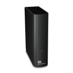 Imagen del disco duro externo Western Digital Elements WDBWLG0220HBK-EESN con capacidad de 22 TB, conexión Micro-USB B 3.2 Gen 1, color negro, SKU WDBWLG0220HBK-EESN