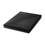 Western Digital My Passport disco duro externo 1TB, tamaño 2.5 pulgadas, USB 3.2 Gen 1, color negro. SKU: WDBYVG0010BBK-WESN