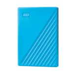 Imagen del Western Digital My Passport disco duro externo 2 TB, USB 3.2 Gen 1, color azul, SKU WDBYVG0020BBL-WESN