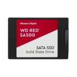 Disco duro SSD Western Digital Red SA500 de 1 TB, tamaño 2.5 pulgadas, interfaz Serial ATA III y tecnología 3D NAND. SKU: WDS100T1R0A