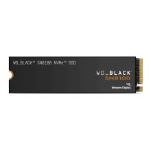 Imagen del Western Digital Black SN8100, un disco duro de 1TB con tecnología M.2 PCI Express 5.0 NVMe y memoria TLC 3D NAND, SKU: WDS100T1X0M-00CMT0