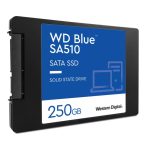 Unidad de estado sólido Western Digital Blue SA510 de 250 GB con interfaz Serial ATA III. SKU WDS250G3B0A-00AXR0