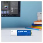 Vista del disco duro Western Digital Blue SA510 de 250 GB, interfaz M.2 y Serial ATA III, SKU: WDS250G3B0B-00AXS0