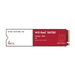 Imagen del SSD Western Digital Red SN700, capacidad de 4 TB, formato M.2, interfaz PCIe 3.0, SKU: WDS400T1R0C-68BDK0