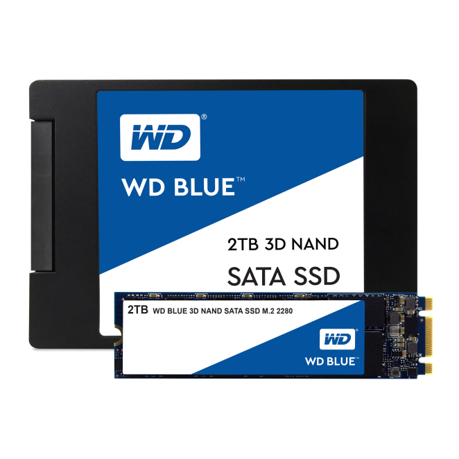 Western Digital Blue 3D 4 TB 2.5″ Serial ATA III 3D NAND 2 Western Digital Blue 3D 4 TB 2.5″ Serial ATA III 3D NAND SSD en contexto