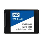 Disco duro Western Digital Blue 3D de 4 TB con tecnología Serial ATA III 3D NAND, SKU WDS400T2B0A. Ideal para almacenamiento masivo y rendimiento mejorado.