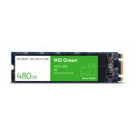 Vista del Western Digital Green SSD de 480 GB M.2 con interfaz Serial ATA III, modelo WDS480G3G0B
