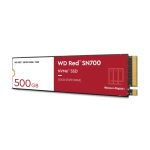 Western Digital Red SN700 disco duro SSD de 500 GB en formato M.2 con interfaz PCI Express 3.0 NVMe. SKU WDS500G1R0C-68BDK0
