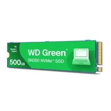 Western Digital Green SN350 con 500 GB de capacidad, interfaz M.2 PCI Express 3.0 y tecnología NVMe TLC, SKU WDS500G2G0C-00CDH0