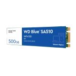 SSD Western Digital Blue SA510 con interfaz M.2 SATA III y capacidad de 500 GB, SKU WDS500G3B0B