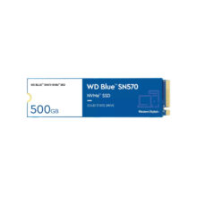 Imagen del disco duro Western Digital WD Blue SN570 de 500 GB M.2 PCI Express 3.0, SKU WDS500G3B0C